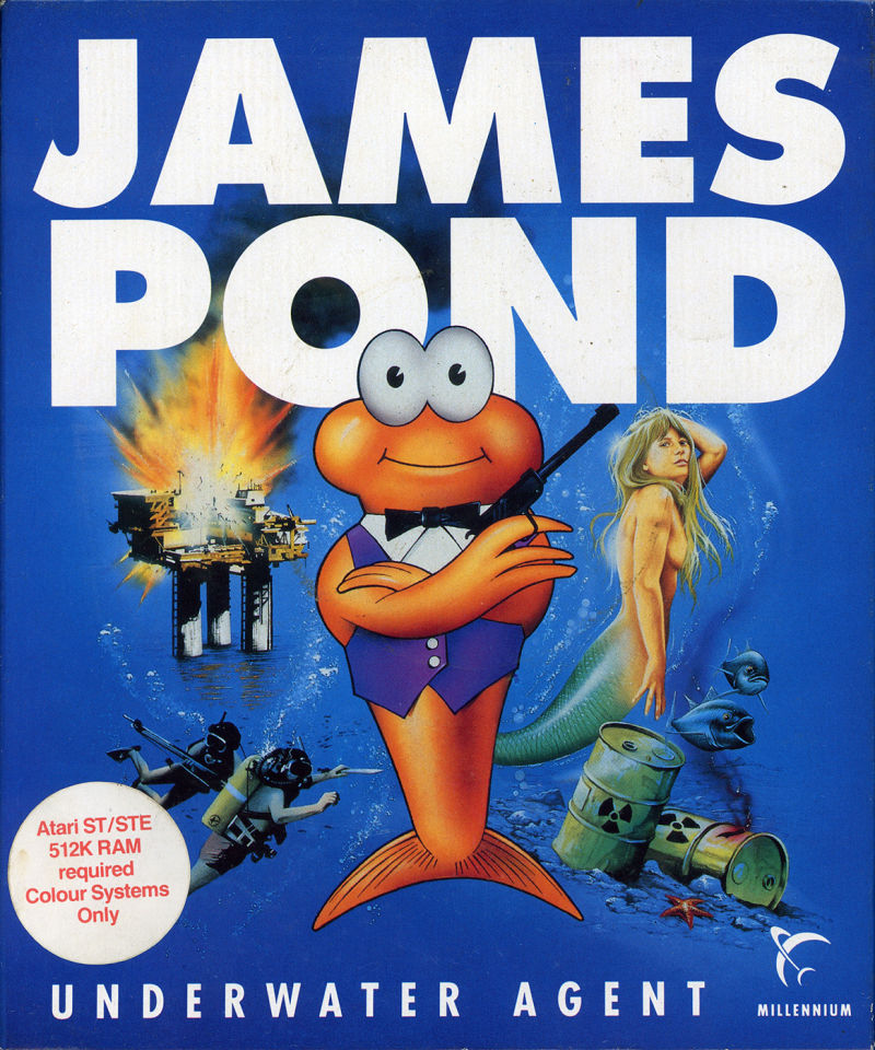 James Pond - Underwater Agent box art