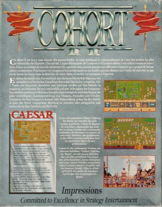 Cohort II - Fighting for Rome — box-2D-back (EU)