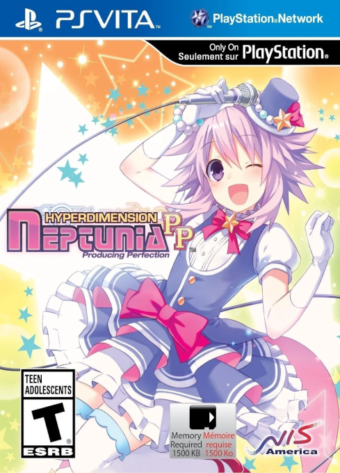 Hyperdimension Neptunia - Producing Perfection box art