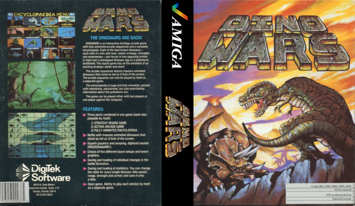 Dino Wars — box-texture (US)