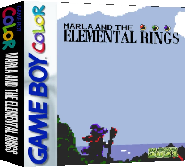 Marla and the Elemental Rings — box-3D (WOR)