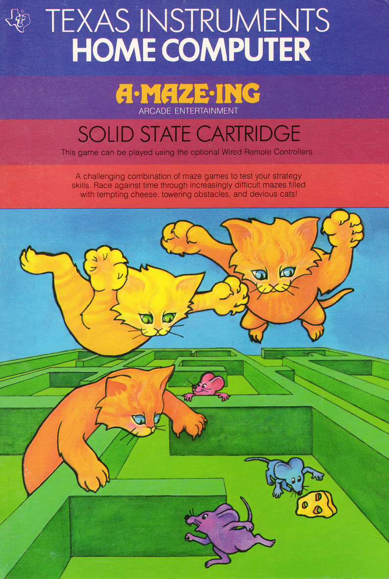 A-maze-ing box art