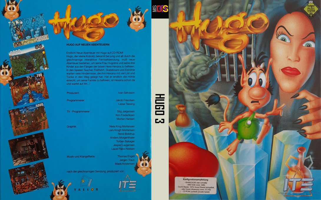 Hugo 3 — box-texture (DE)