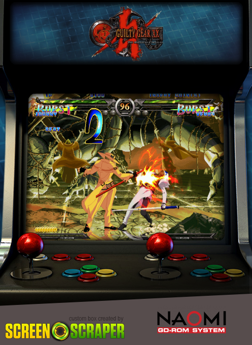 Guilty Gear Xx — box-2D (SS)