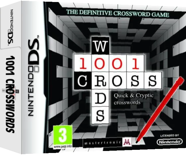 1001 Crosswords — box-3D (EU)