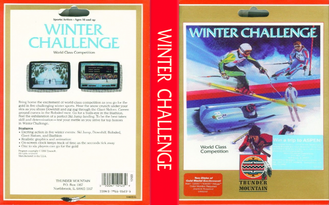 Winter Olympiad 88 — box-texture (US)