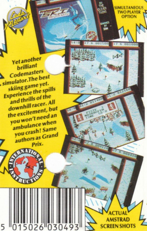 Professional Ski Simulator — box-2D-back (EU)
