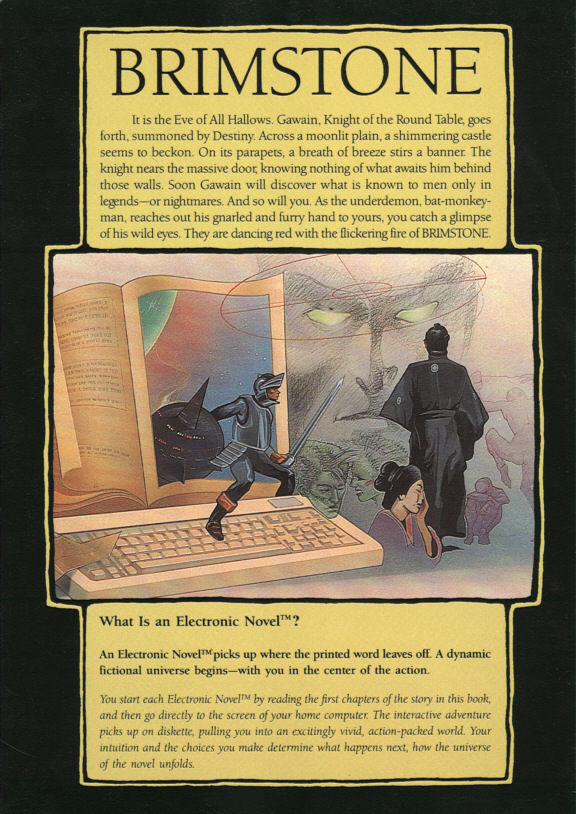 Brimstone: The Dream of Gawain — box-2D-back (US)