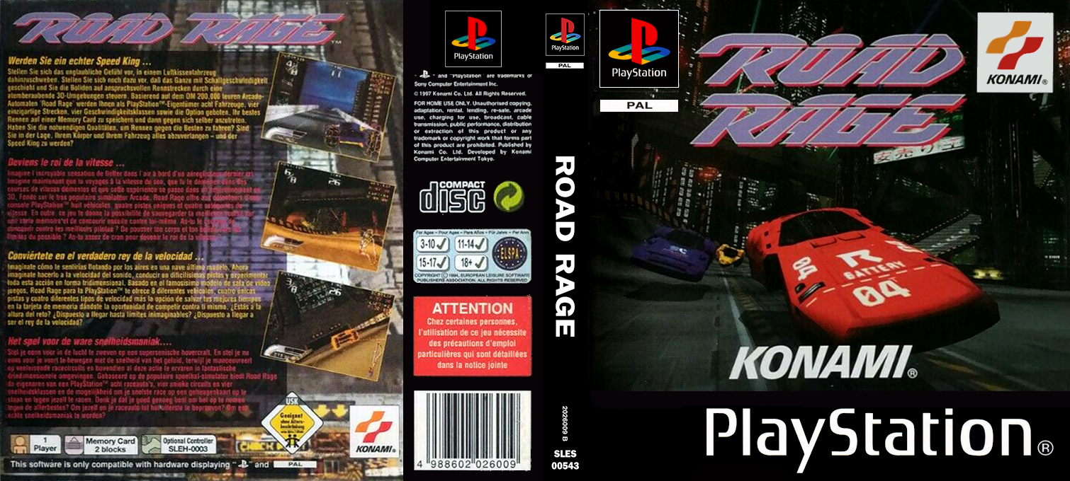 Road Rage — box-texture (EU)