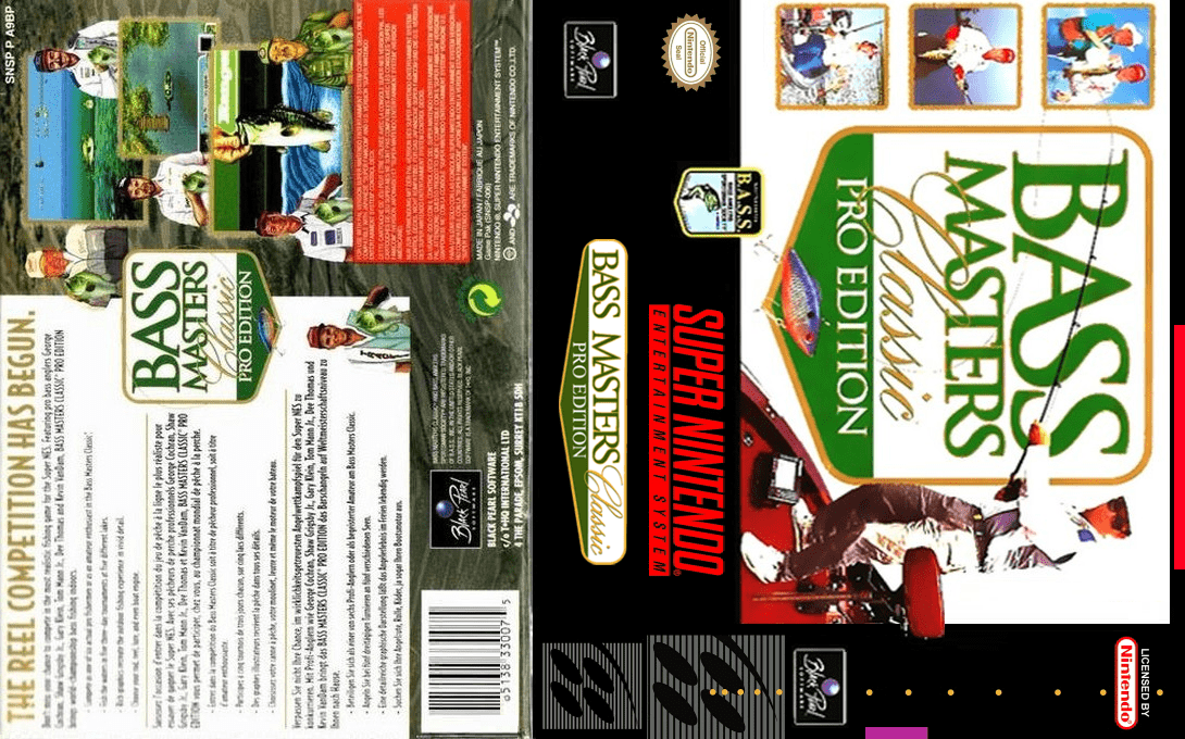Bass Masters Classic - Pro Edition — box-texture (US)