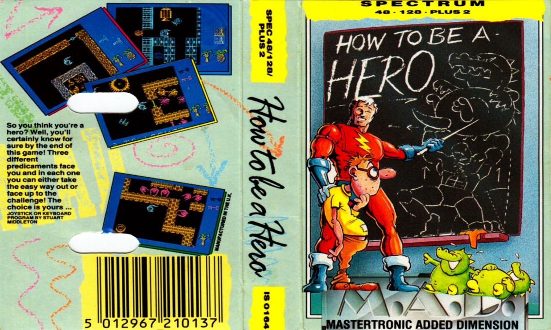 How To Be A Hero — box-texture (EU)