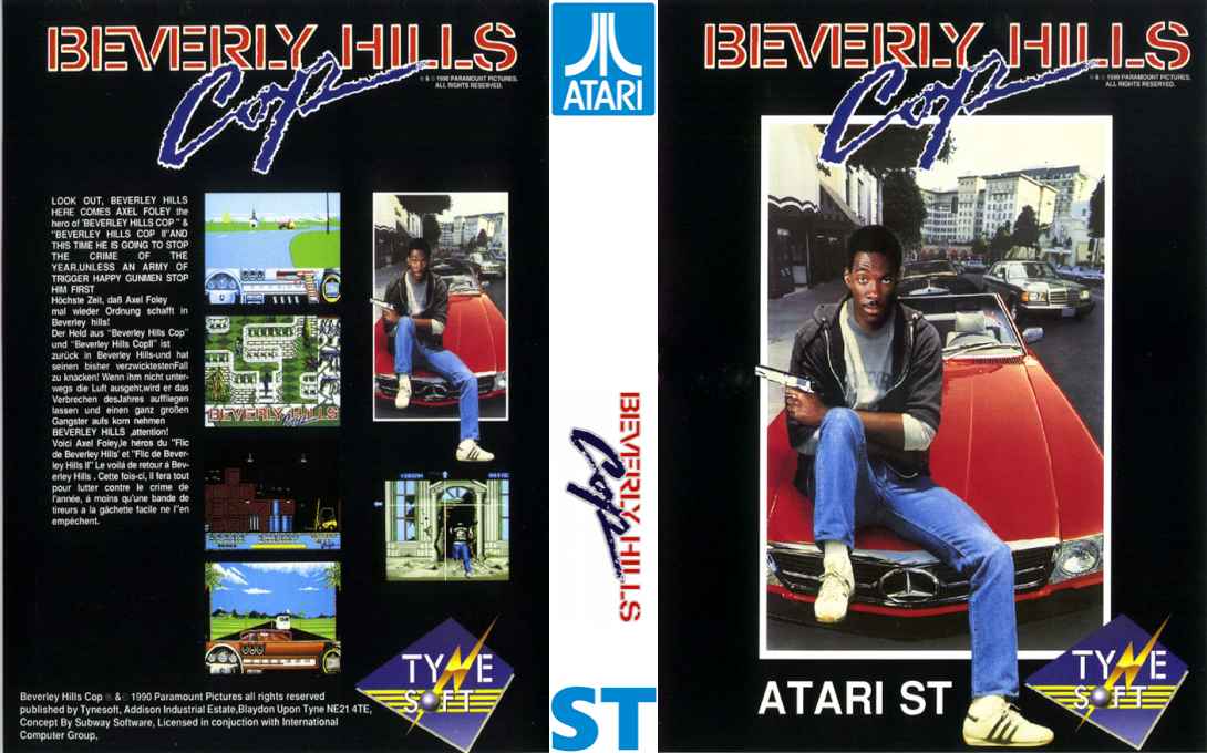 Beverly Hills Cop — box-texture (EU)