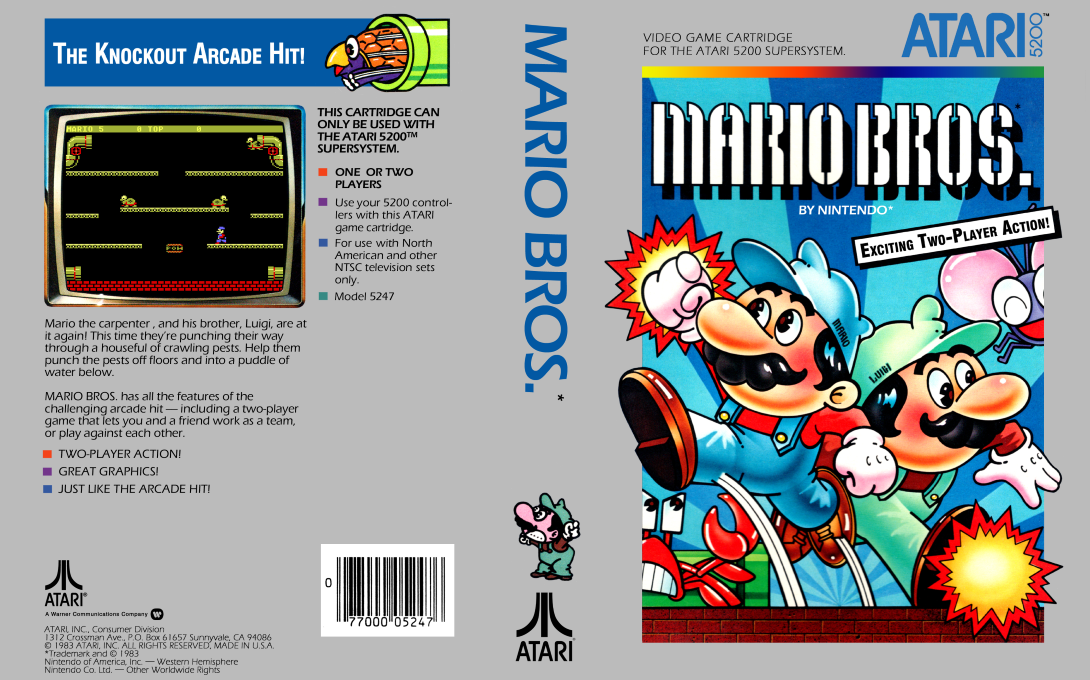 Mario Bros. — box-texture (US)