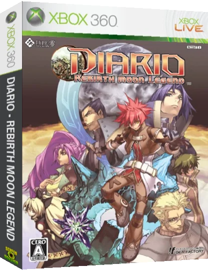 Diario - Rebirth Moon Legend — box-3D (JP)