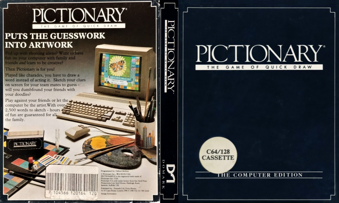 Pictionary - The Game Of Quick Draw — box-texture (EU)