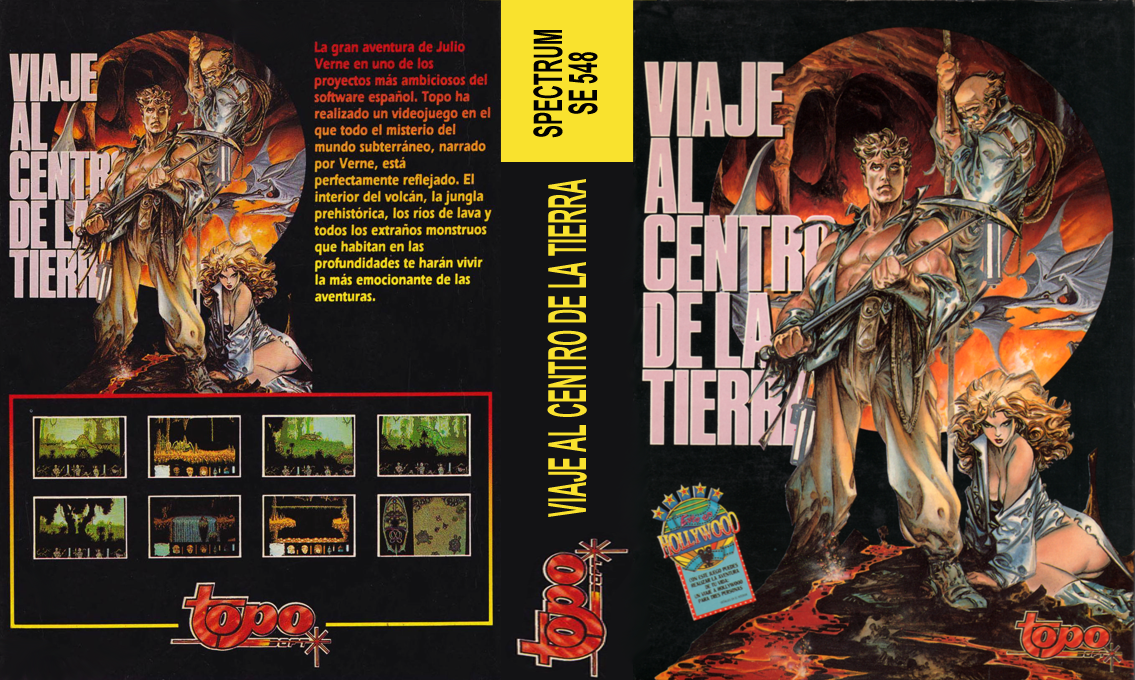 Viaje Al Centro De La Tierra — box-texture (SP)