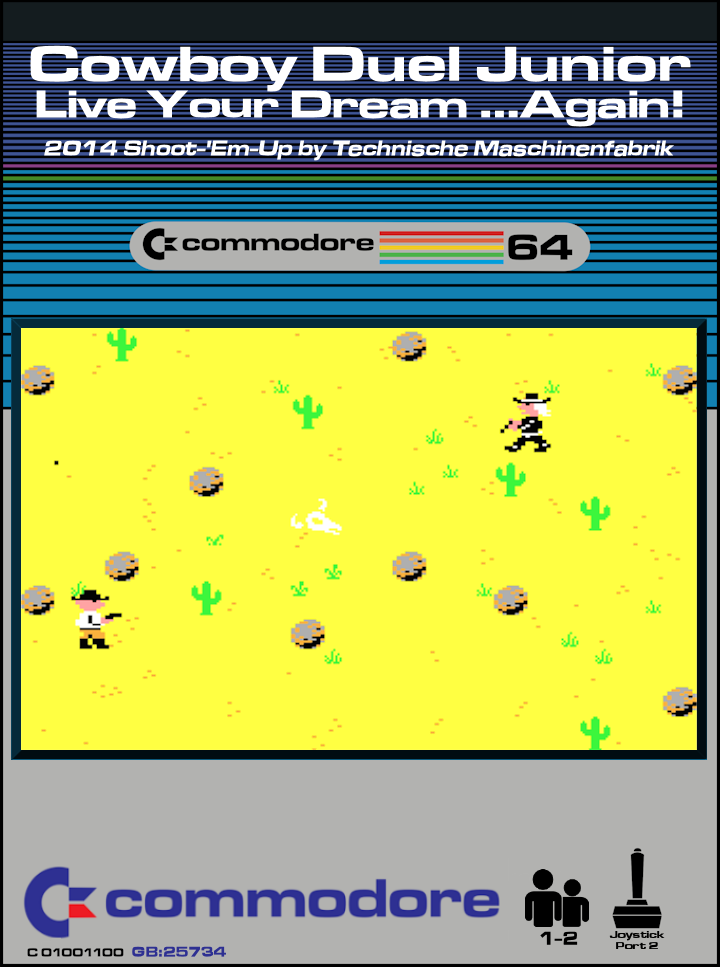 Cowboy Duel Junior - Live Your Dream ...again! box art