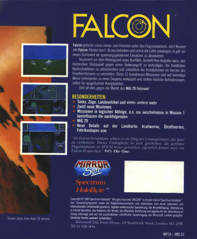 Falcon — box-2D-back (EU)