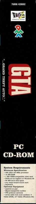 Grand Theft Auto — box-2D-side (EU)