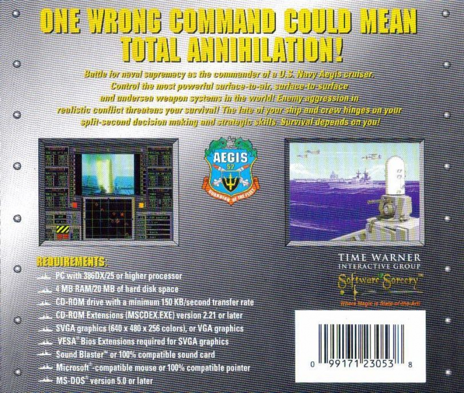 Aegis - Guardian of the Fleet — box-2D-back (US)