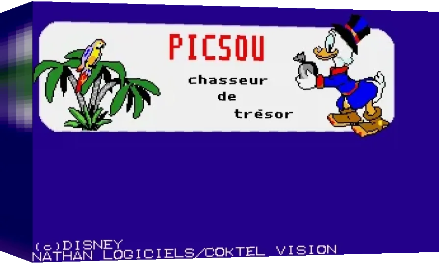 Picsou - Chasseur De Trésor — box-3D (WOR)