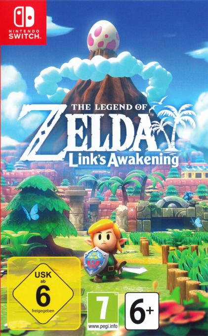 Legend Of Zelda, The - Link's Awakening — box-2D (DE)