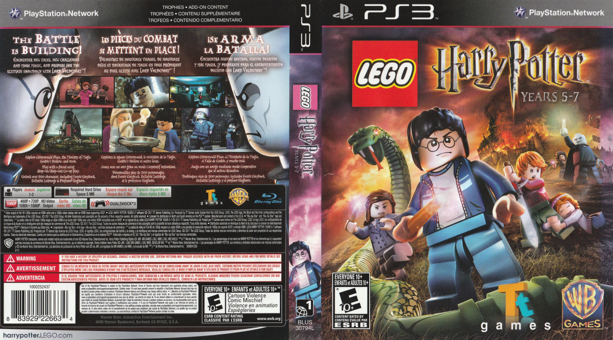 LEGO Harry Potter - Years 5-7 — box-texture (CA)