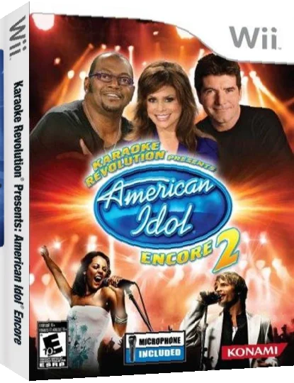 Karaoke Revolution Presents - American Idol Encore 2 — box-3D (US)