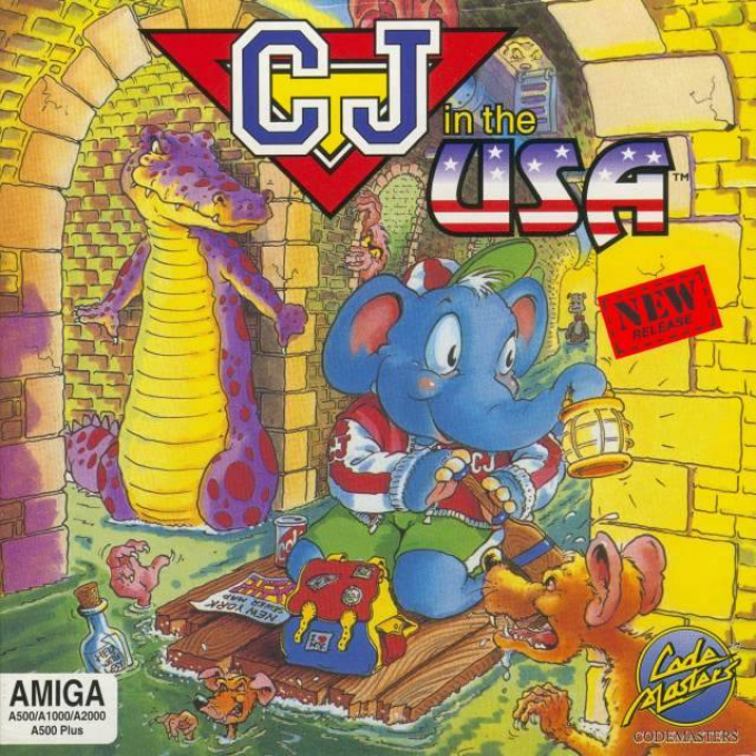 CJ in the USA box art