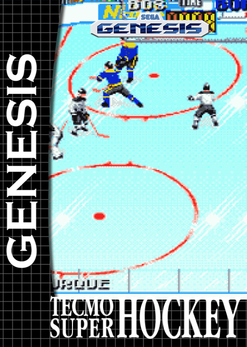 Tecmo Super Hockey — box-2D (SS)