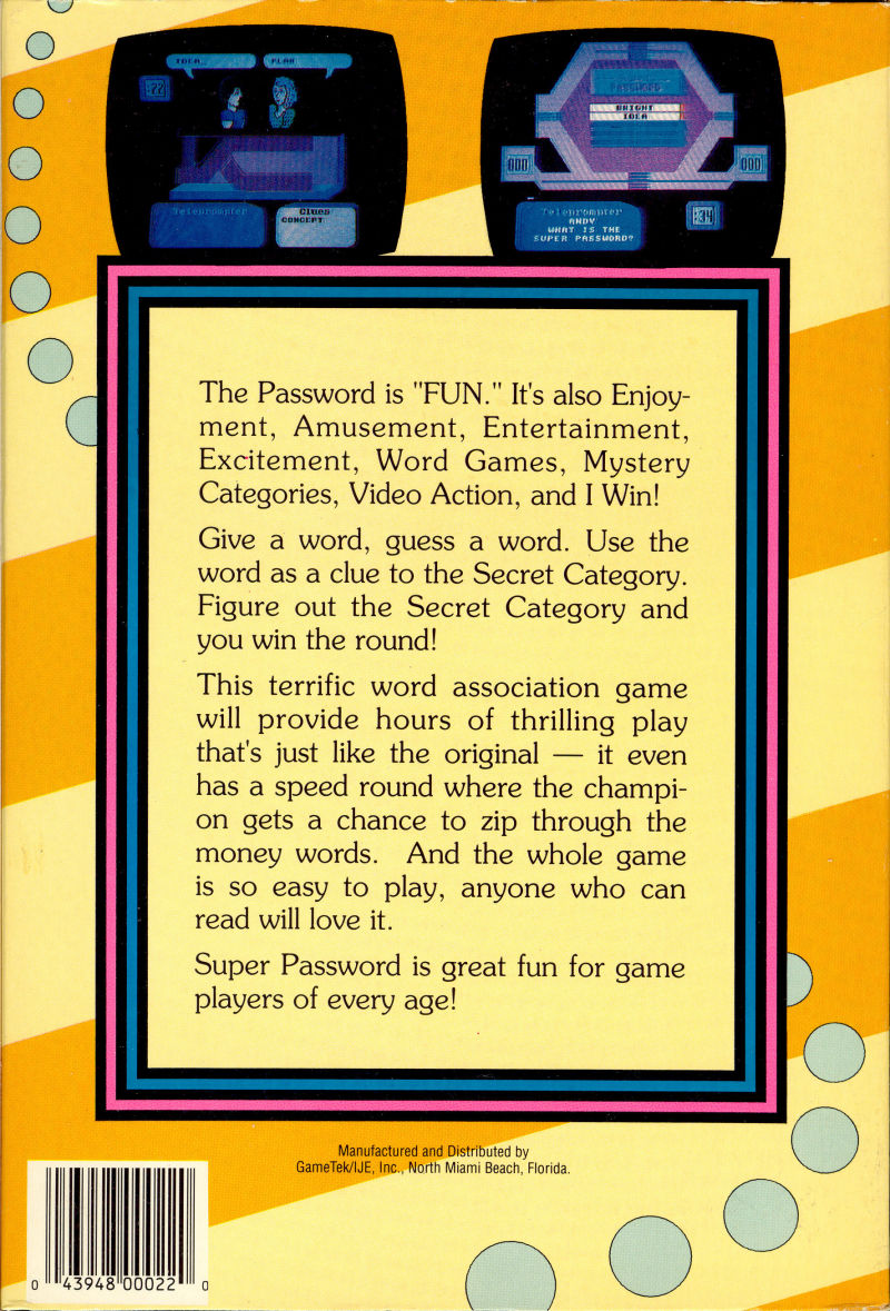 Super Password — box-2D-back (US)