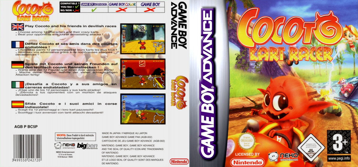 Cocoto Kart Racer — box-texture (EU)