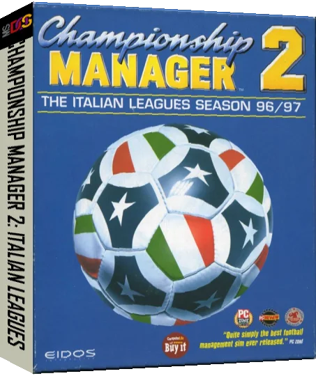 Championship Manager 2 - The Italian Leagues Season 96/97 — box-3D (EU)