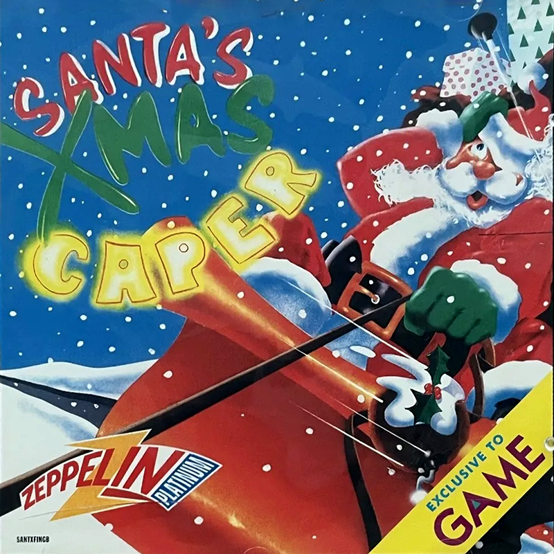 Santa's Xmas Caper box art