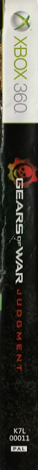Gears of War - Judgment — box-2D-side (FR)
