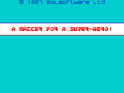 A Matter for a Super Hero — sstitle (WOR)