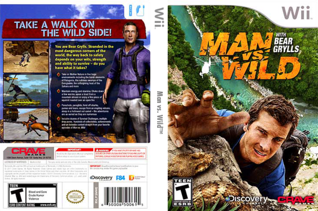 Man vs. Wild with Bear Grylls — box-texture (US)