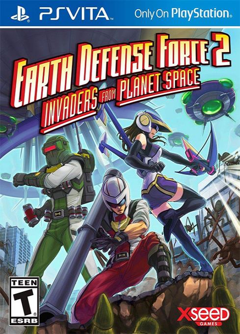 Earth Defense Force 2 - Invaders From Planet Space box art