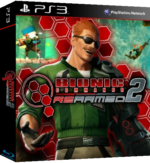 Bionic Commando - Rearmed 2 — box-3D (WOR)