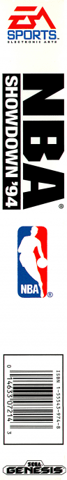 NBA Showdown '94 — box-2D-side (US)