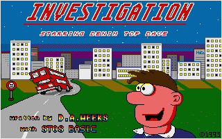 Investigation — sstitle (WOR)