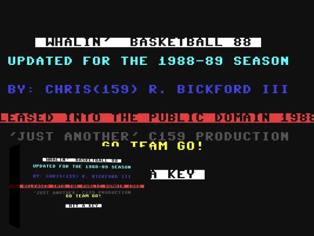 Whalin' Basketball 88 — mixrbv2 (WOR)