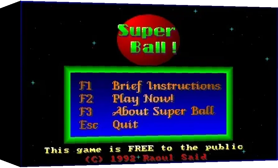 Super Ball! — box-3D (WOR)