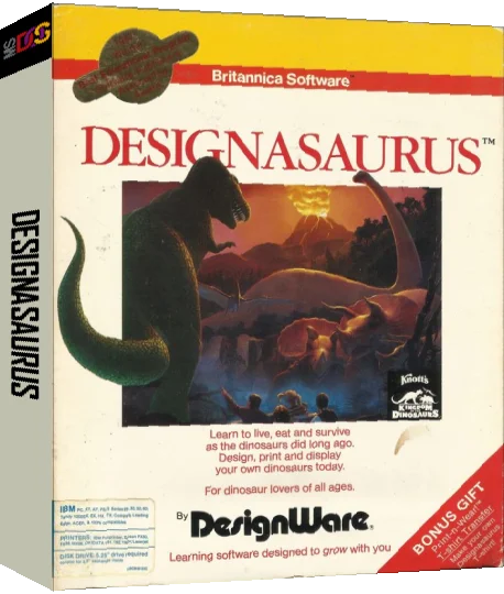 Designasaurus — box-3D (US)