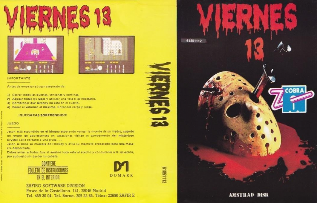 Friday The 13th — box-texture (SP)