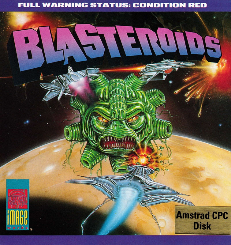 Blasteroids box art
