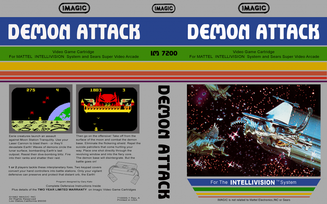 Demon Attack — box-texture (US)