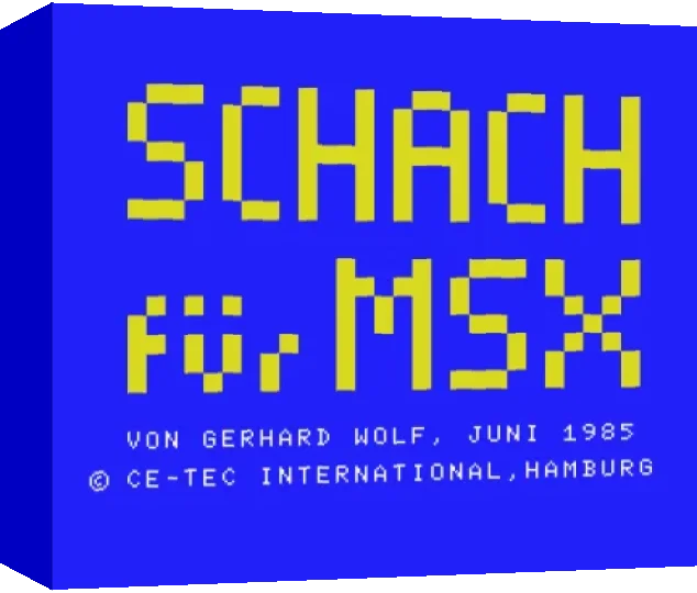 Schach für MSX-Computer — box-3D (WOR)