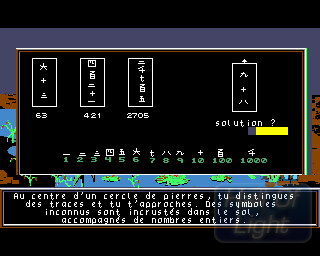 Labyrinthe aux Mille Calculs, Le — ss (WOR)