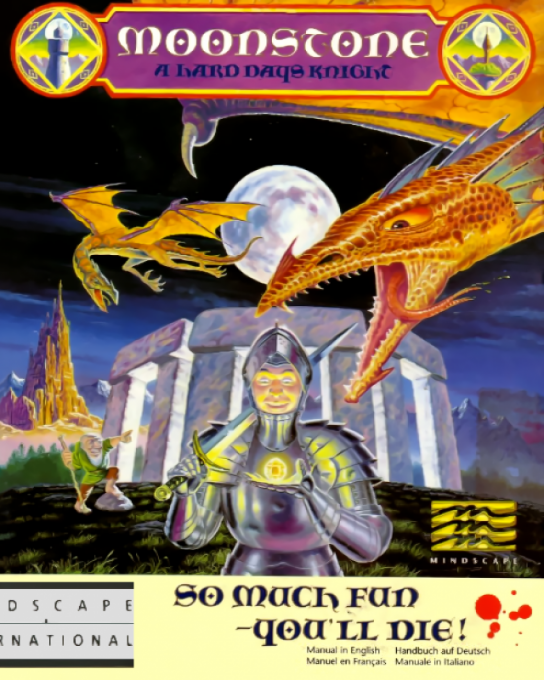 Moonstone - A Hard Days Knight box art